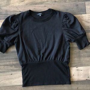 Gorgeous detail black top